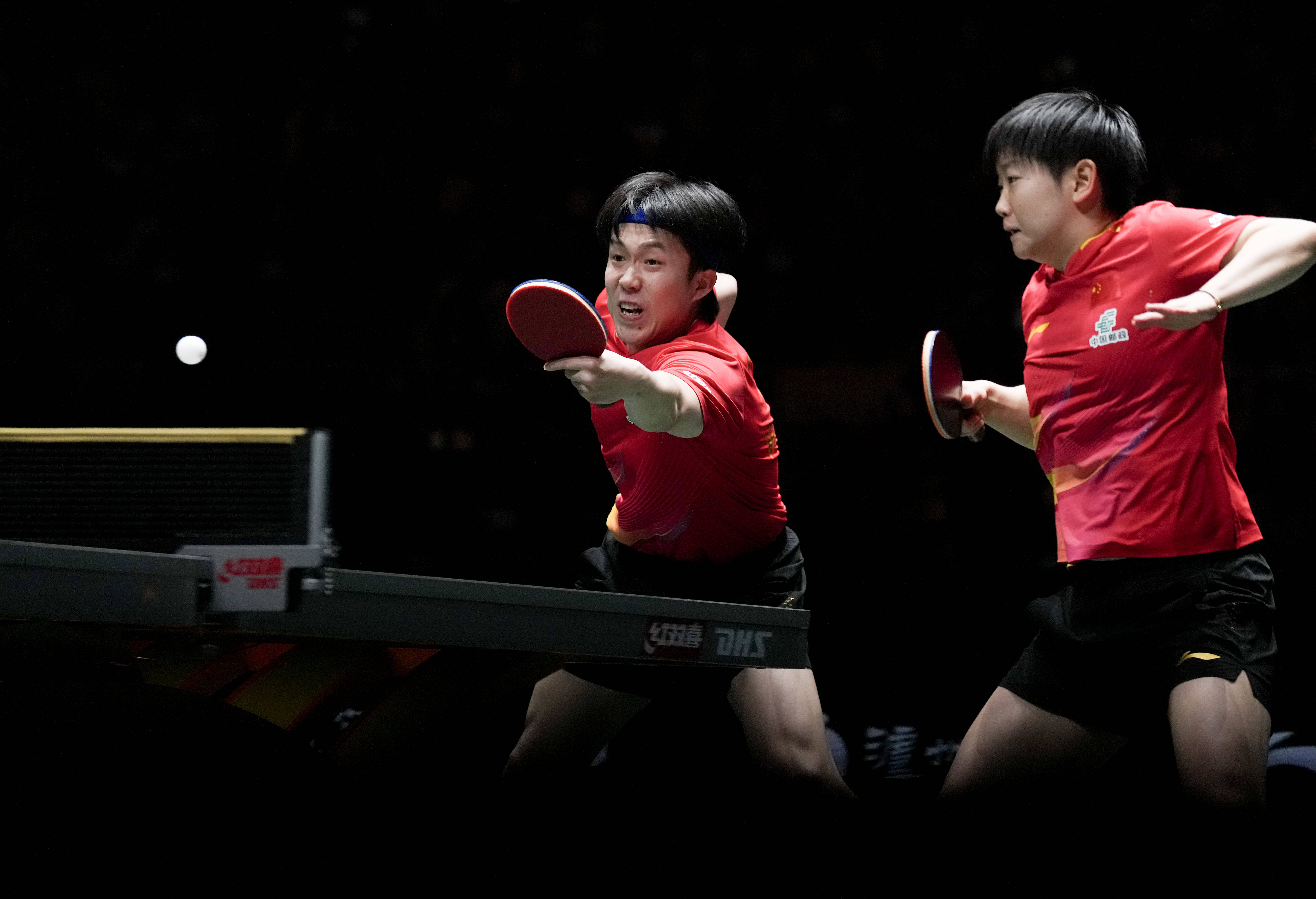 （体育）乒乓球——混合团体世界杯：中国队夺冠