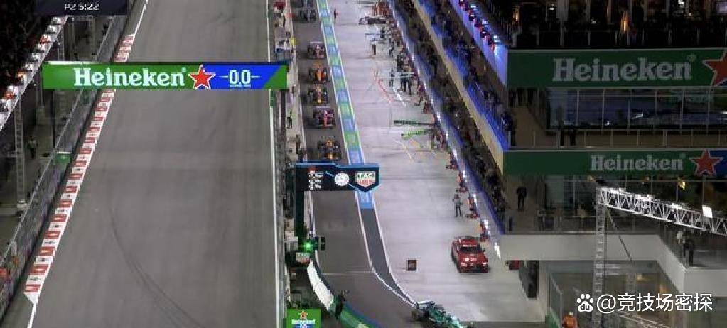 两次红旗不断，F1拉斯维加斯二练激烈展开，诺里斯领先安东内利紧随其后