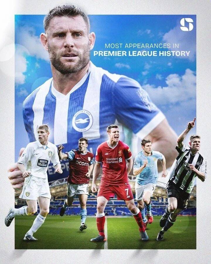 654次英超出场创纪录，利物浦官方送祝福